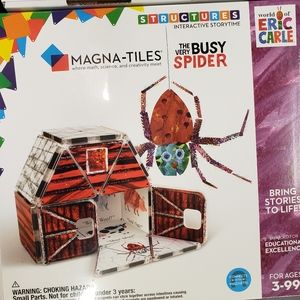 The very busy spider Magna Tiles